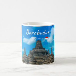 Mug Borobudur, Indonésie - Temple bouddhiste ancien