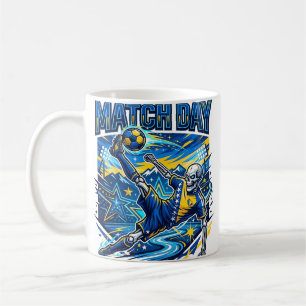 Mug Bosnie-Herzégovine Match Day Skeleton Striker 