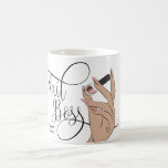 Mug Boss à ongles, Technicien à ongles, ongles longs,<br><div class="desc">Un cadeau parfait pour votre technicien d'ongles manucure amie,  être un vrai patron d'ongle avec cette tasse de café moderne et ongles holographiques</div>