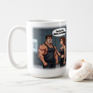 Mug Boss Babe Funny Fitness Humour T-Shirt, Alpha Fema