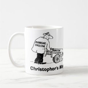 Mug Boss de la société de nettoyage de fenêtres. Ajout