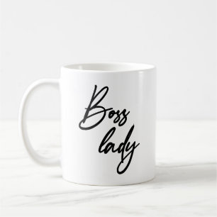 Mug Boss Lady Modern écriture manuscrite