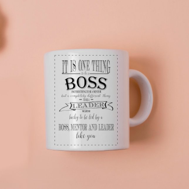 MUG BOSS - MERCI BOSS  incroyable boss (Créateur téléchargé)