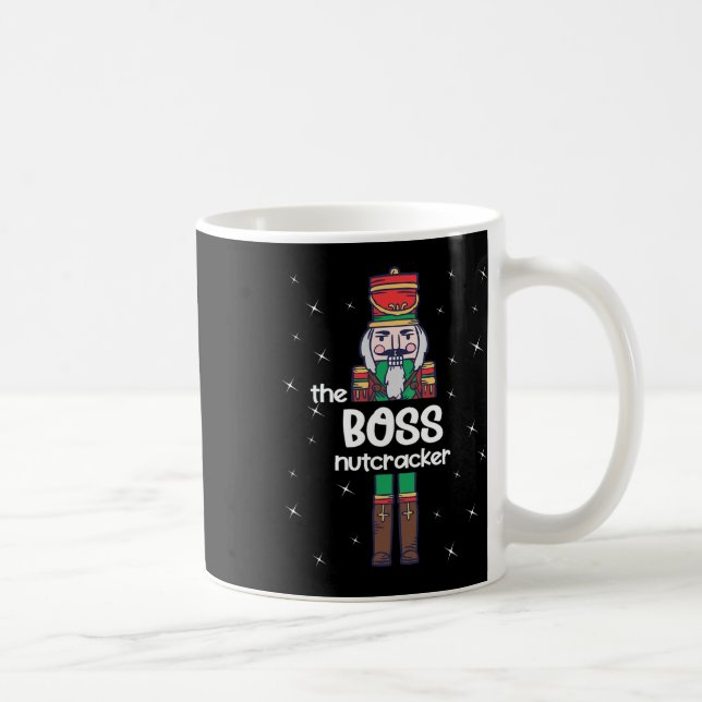 Mug Boss Nutcracker Famille Correspondant Funny Pajama (Droite)