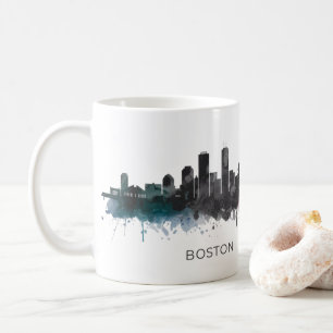 Mug Boston City Skyline, Boston Ma Skyline