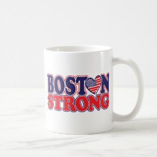 Mug Boston fort avec le coeur d'Amricah