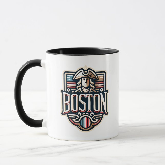 Mug Boston Massachusetts Paul Revere (Gauche)