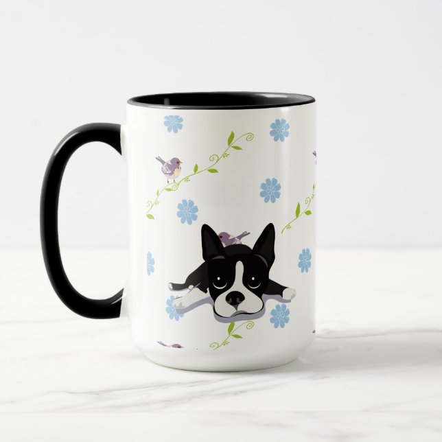 Mug Boston Terrier (Gauche)