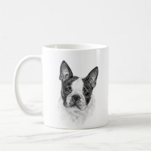 Mug Boston Terrier Art par Glenda S. Harlan