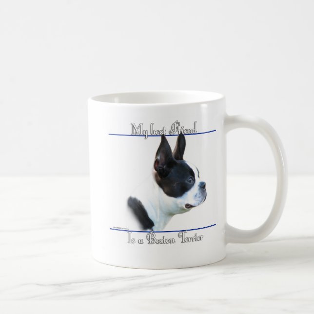 Mug Boston Terrier Best Friend 2 (Droite)