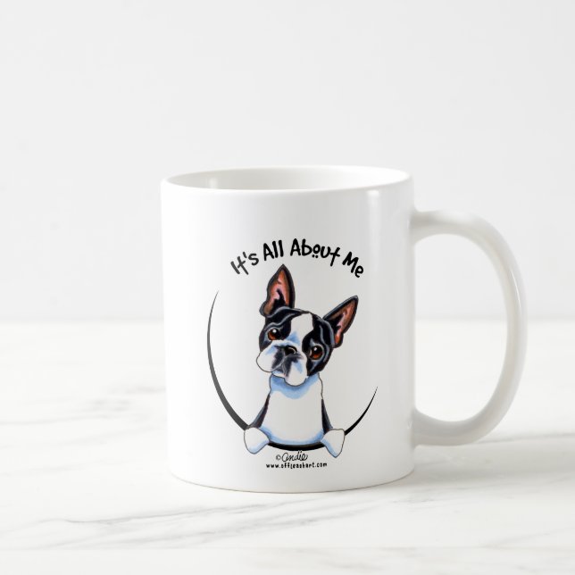 Mug Boston Terrier C'Est Tout Pour Moi (Droite)