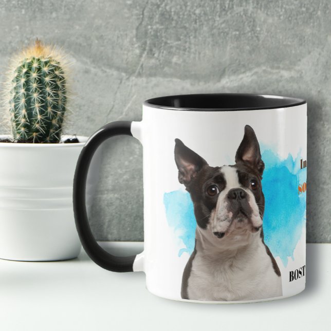Mug Boston Terrier Chien Loyal Friend (Créateur téléchargé)