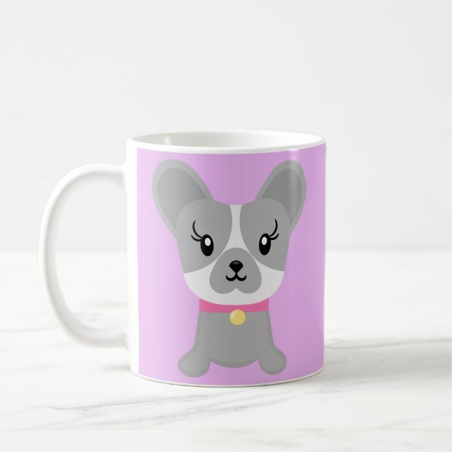 Mug Boston Terrier fille chien maman (Gauche)