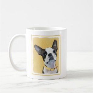 Mug Boston Terrier Peinture - Cute Original Chien Art