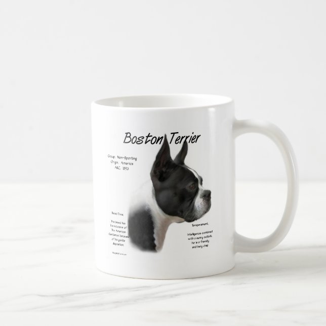 Mug Boston Terrier rencontre la race (Droite)