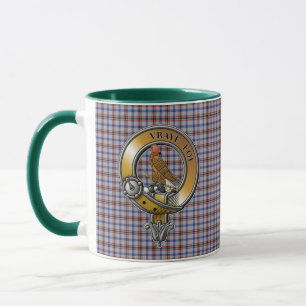 Mug Boswell Tartan & Badge