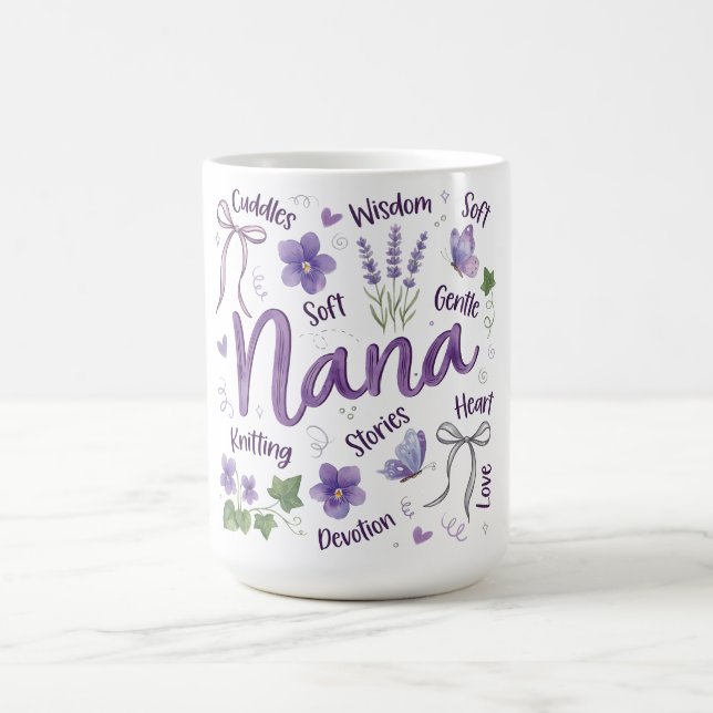 Mug Botanical Coquette Mother's Day/Nana (Centre)