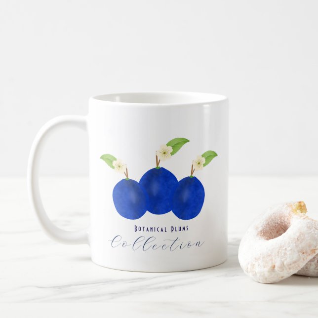 Mug Botanical Plums Collection (Avec donut)