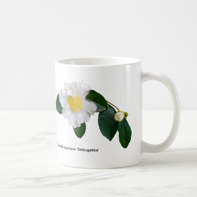 Mug Botanicals - fleur de camélia (Droite)