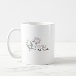 Mug Botanique d'infirmière personnalisée Douce mais Fo