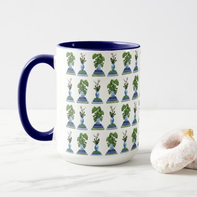 Mug Botaniques et Livres (Avec donut)