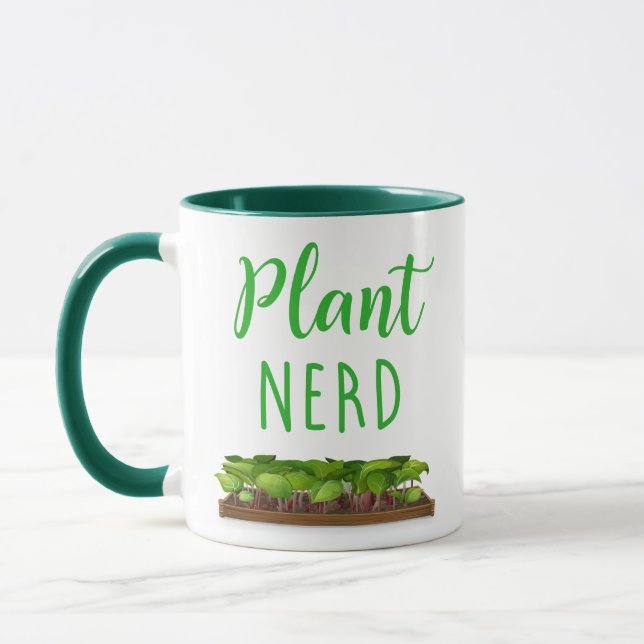 Mug Botaniste de jardinage drôle nerd de plante (Gauche)