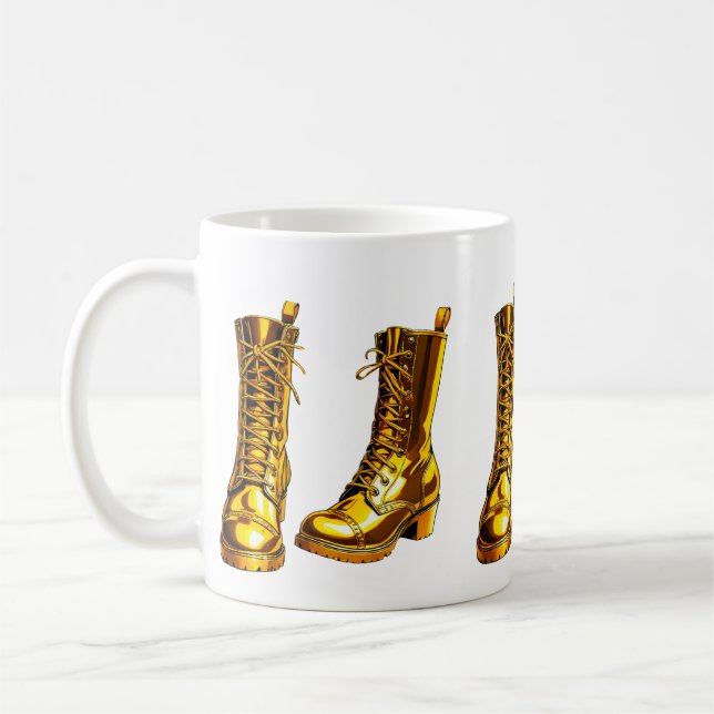 Mug Bottes Dorées  (Gauche)
