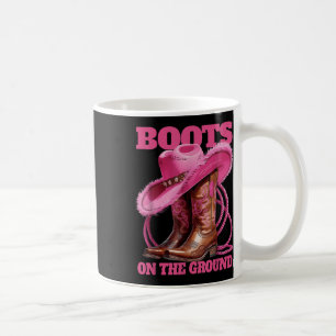 Mug Bottes Mignonnes Sur Le Sol Distance Ouest C