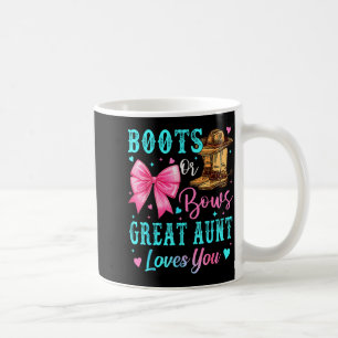Mug Bottes ou arcs Grande tante t'aime Révélation du s