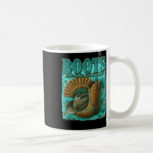 Mug Bottes Sur Da Grace Bottes De Cowboy Occidentaux D