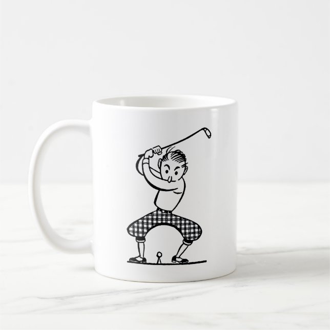 Mug Bouche de Golfeur (Gauche)