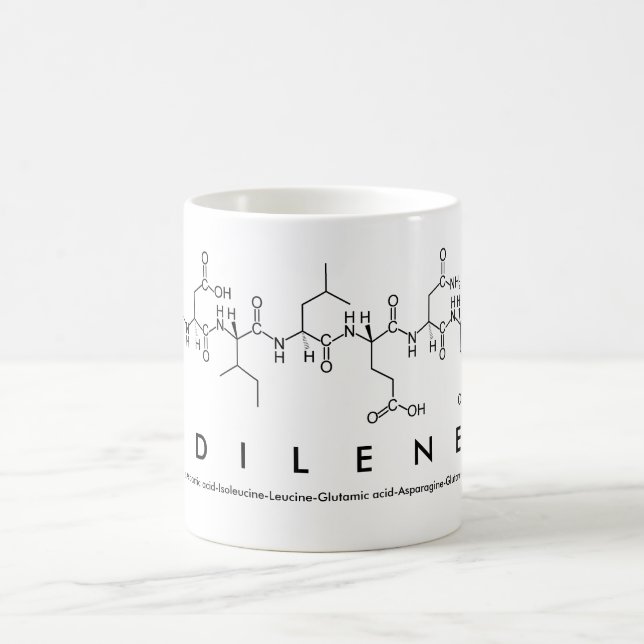 Mug Bouche de nom du peptide Adilene (Centre)