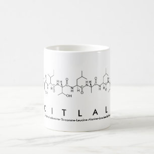 Mug Bouche de nom du peptide Citlali