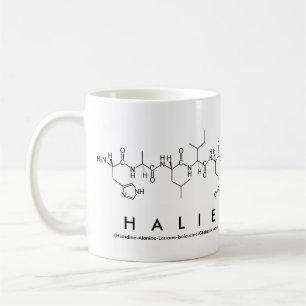 Mug Bouche de nom du peptide de l'halie