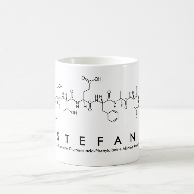 Mug Bouche de nom du peptide Estefania (Centre)