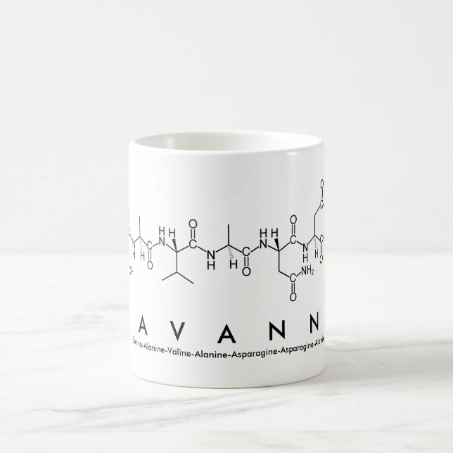 Mug Bouche de nom du peptide Savanna (Centre)