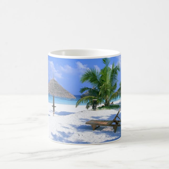 Mug Bouche de plage paradise (Centre)