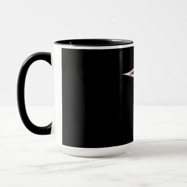 Mug Bouche De Requin Volant Tigers - Cadeaux Pour Amat (Gauche)