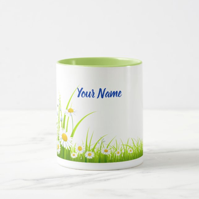 Mug Bouches de ressort personnalisables (Centre)