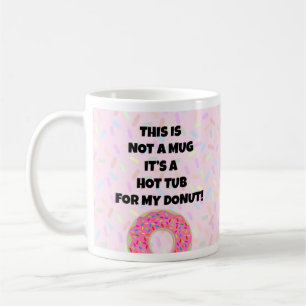 Mug Bouchon de café à bulles chaudes Donut