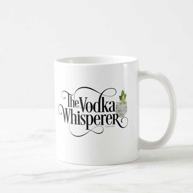 Mug Bouchon de café Vodka Whisperer (Droite)