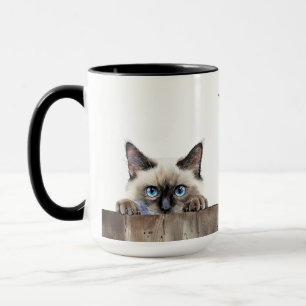 Mug Bouchon de chat Birman