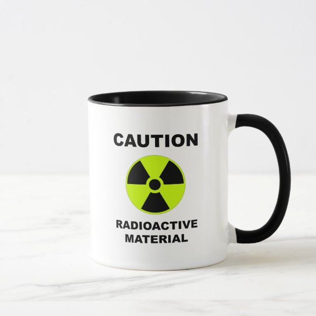 Mug bouchon de matières radioactives (Droite)