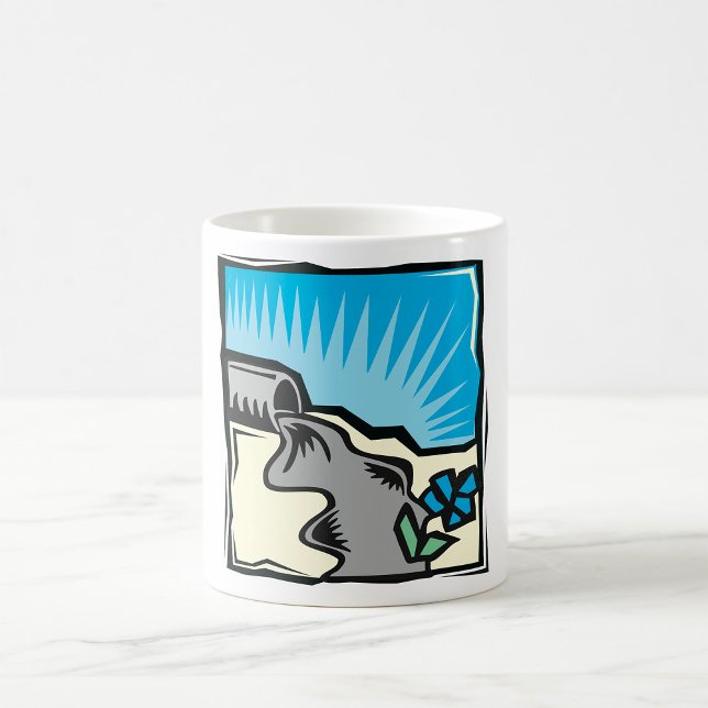 Mug Bouchon d'eau de tempête (Créateur téléchargé)