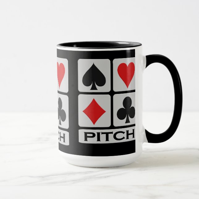 Mug Bouchon personnalisé du lecteur Pitch - choisissez (Droite)