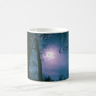 Mug bouchon photo de réfraction d'eau