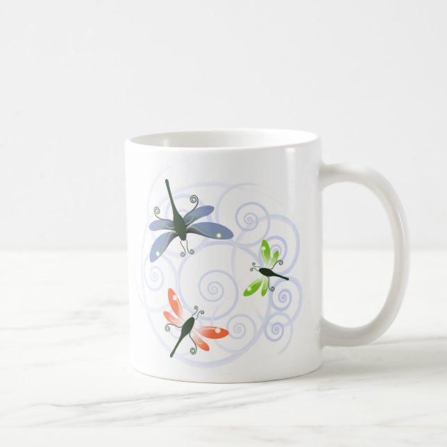 Mug boucle de libellule (Droite)