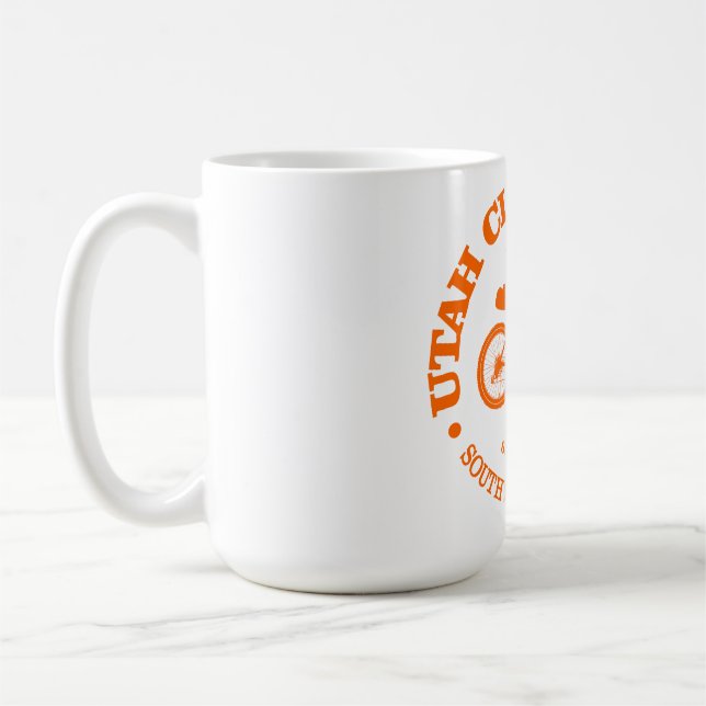 Mug Boucle des falaises d'Utah (cyclisme) (Gauche)