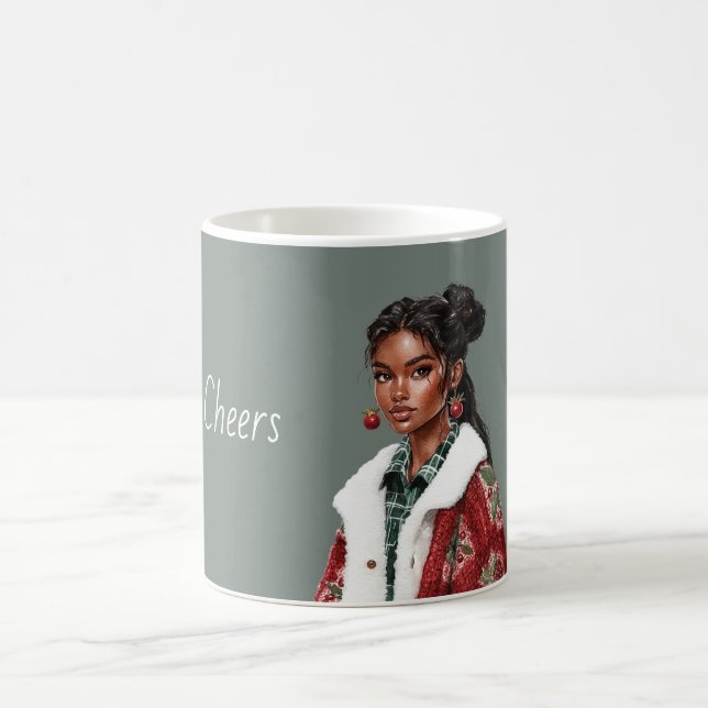 Mug Boucles d'oreilles Grenade Black Lady (Centre)