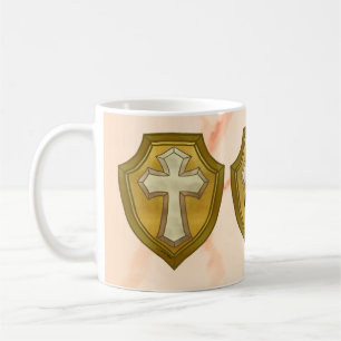 Mug Bouclier Croix Chrétienne